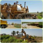 مشارکت مناطق نفت خیز جنوب در تخلیه آب مزارع روستاهای سوسنگرد