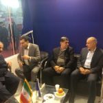 حضور مهندس مراد کمالی مدیر عامل ترابری نفت ودکتر فضلوی رییس بسیج مهندسین صنعت ومعدن کشور