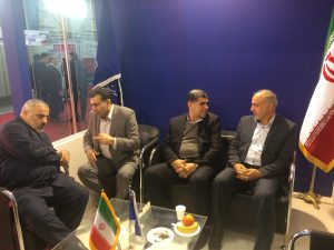 حضور مهندس مراد کمالی مدیر عامل ترابری نفت ودکتر فضلوی رییس بسیج مهندسین صنعت ومعدن کشور
