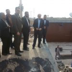 بازدید مدیر عامل شرکت آبفار خوزستان از دو پروژه شاخص شهرستان کارون