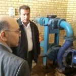 بازدید مدیر عامل شرکت مهندسی آب و فاضلاب کشور از ایستگاه پمپاژ تقویت فشار آب اهواز