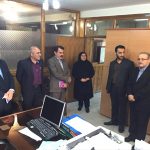 گزارش تصویری بازدید مدیرعامل شرکت آب و فاضلاب کلانشهراهواز از واحدهای اداری مجموعه در سال جدید