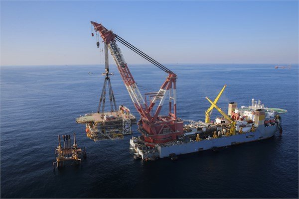 مدیر یاردهای شرکت مهندسی تاسیسات دریایی خرمشهر: سکوی ۱۹B پارس جنوبی در خرمشهر آب اندازی شد