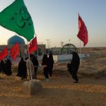 پایگاه بسیج شرکت آبفا اهواز برگزار کرد: حضور بانوان شرکت در یادمان شهداى شلمچه
