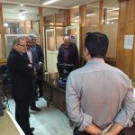 در اولین روز اداری در سال جدید: بازدید مدیرعامل شرکت آبفا اهواز از واحدهای اداری مجموعه