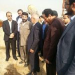 بازدید دکتر غلامرضا شریعتی از پروژه های آب و فاضلاب شهرستان کارون