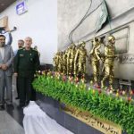 رونمایی از یادمان ۴۰ شهید راه آهن جنوب با حضور جمعی از مسئولان خوزستانی