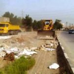 اقدامات واحد امور نواحی شهرداری منطقه چهار در هفته جاری