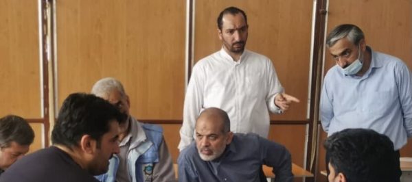 حضور وزیر کشور در ستاد مدیریت بحران آبادان