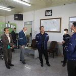 حضور سرپرست و رؤسای مدیریت منابع انسانی شرکت نفت و گاز کارون در تاسیسات