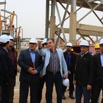 بازدید جهانگیرپورهنگ ازتاسیسات نفتی منطقه دارخوین