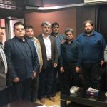 ملاقات اعضا مطالبه گران میدان میوه و تره بار با مدیرعامل سازمان میادین شهرداری اهواز