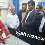 عیادت مهندس پیرامون مدیرعامل شرکت بهره برداری نفت و گاز آغاجاری