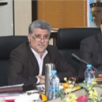 معارفه قائم مقام معاونت هماهنگی امور اقتصادی و توسعه منابع استانداری خوزستان