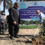 نهضت کاشت درختان مثمر مناطق نفتخیز جنوب با غرس ۲۰ هزار اصله نهال در اهواز آغاز شد