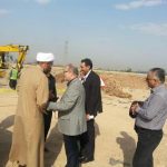 اجرای عملیات شبکه فاضلاب خطوط لوله و مخابرات خرمکوشک اهواز