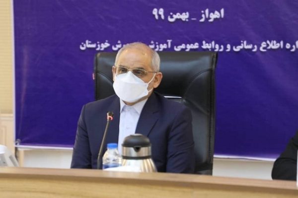 وزیرآموزش و پرورش در جلسه نشست صمیمانه با روسای مناطق استان خوزستان بیان کرد:دسترسی حداکثری به آموزش کیفی مهمترین اولویت مجموعه تعلیم و تربیت کشور است